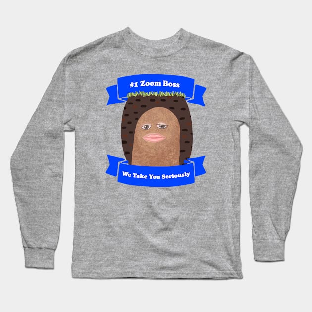 Spudtacular Boss Long Sleeve T-Shirt by Shrugs Not Hugs